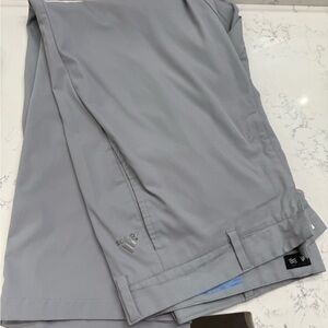 Adidas Gray Athletic Pants Performance Fabric